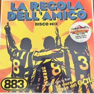 883 - La Regola Dell'Amico Vinyl Single Remix (Vinile 180Gr. Blu + 2 Figurine) Lp