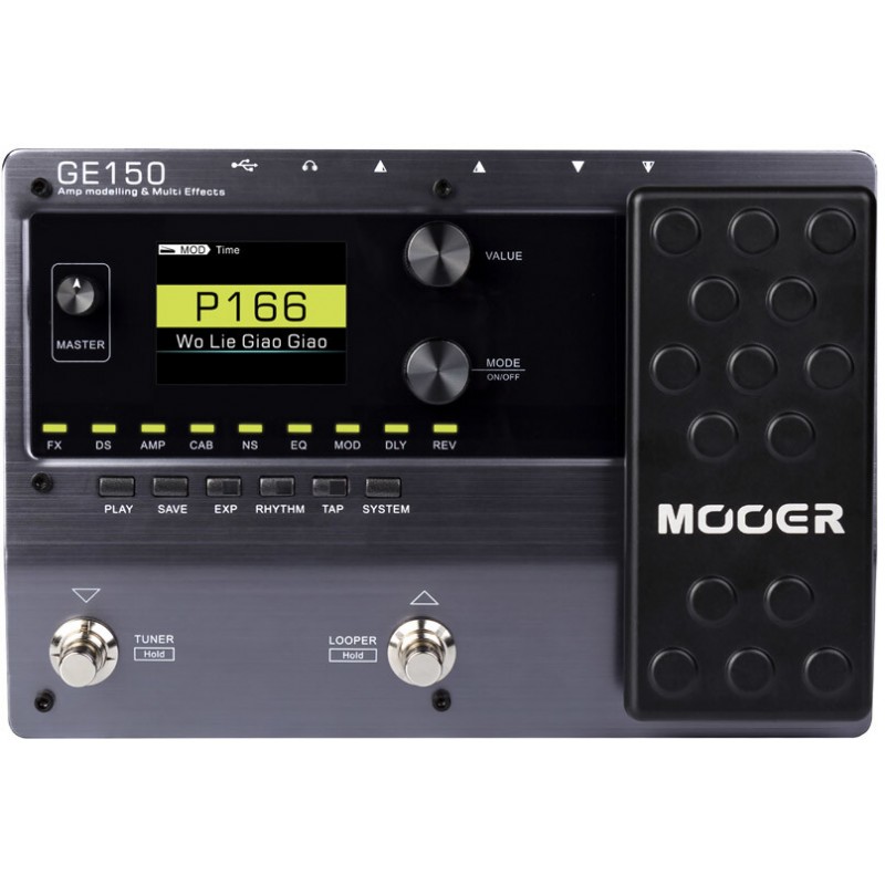 MOOER GE150 Pedaliera Multieffetto